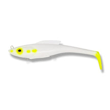 View of Toddy Tickle Baits 14" Warhammer Swimbait Lemon Tail available at EZOKO Pike and Musky Shop