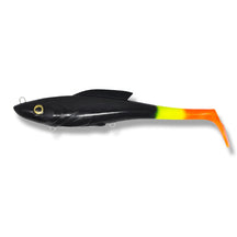 View of Toddy Tickle Baits 14" Warhammer Swimbait Fire Tail available at EZOKO Pike and Musky Shop