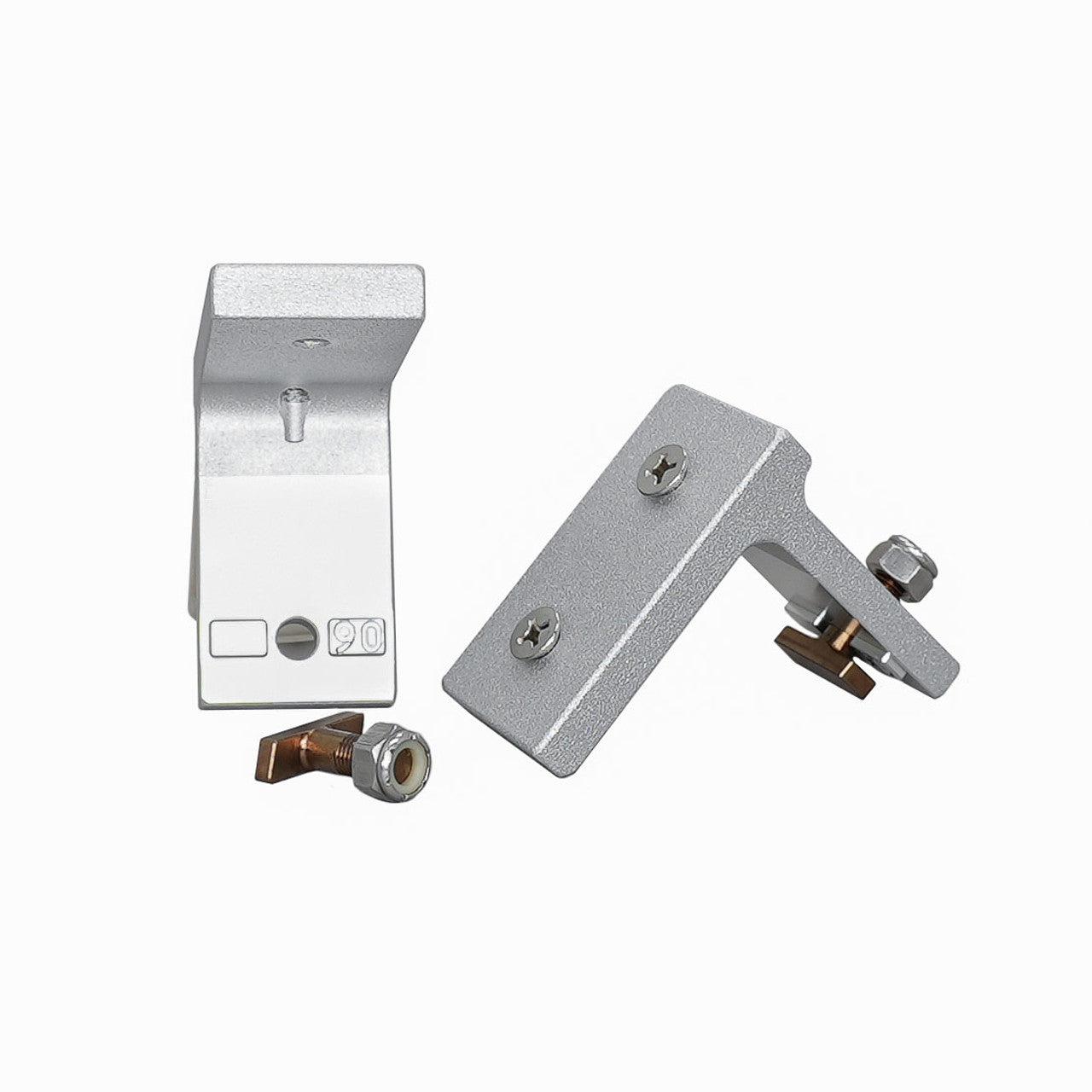 View of boating_accessories Traxstech 90 degree T bolt brackets for gunwale track (2pk) available at EZOKO Pike and Musky Shop
