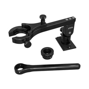 View of electronic_accessories Traxstech Aluminum LIVE Transducer 7' Pole with Track Black available at EZOKO Pike and Musky Shop