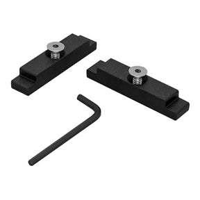 View of boating_accessories Traxstech Aluminum Mounting Track End Caps (2pk) Black available at EZOKO Pike and Musky Shop