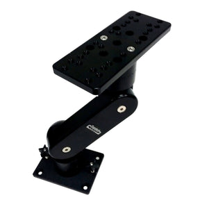 View of boating_accessories Traxstech Dual Pivot Adjustable Electronics Mount available at EZOKO Pike and Musky Shop