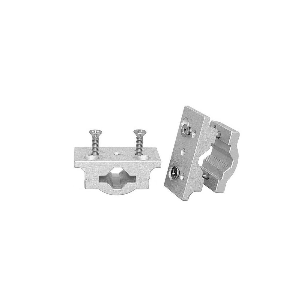 Traxstech Rail mounts for mounting tracks fits round rails 3/4 to 1-1/4  dia rails and 1-1/4 square rails - 2 pack