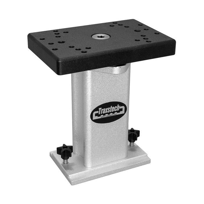 View of boating_accessories Traxstech Swivel Mount Clear/Silver 6" available at EZOKO Fishing