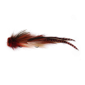 View of Flies Urban Fly Co. Double Buford Fly Red Horse available at EZOKO Fishing