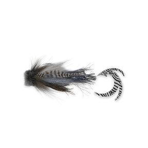 View of Flies Urban Fly Co. Single Dragon Tail Fly Shad available at EZOKO Fishing
