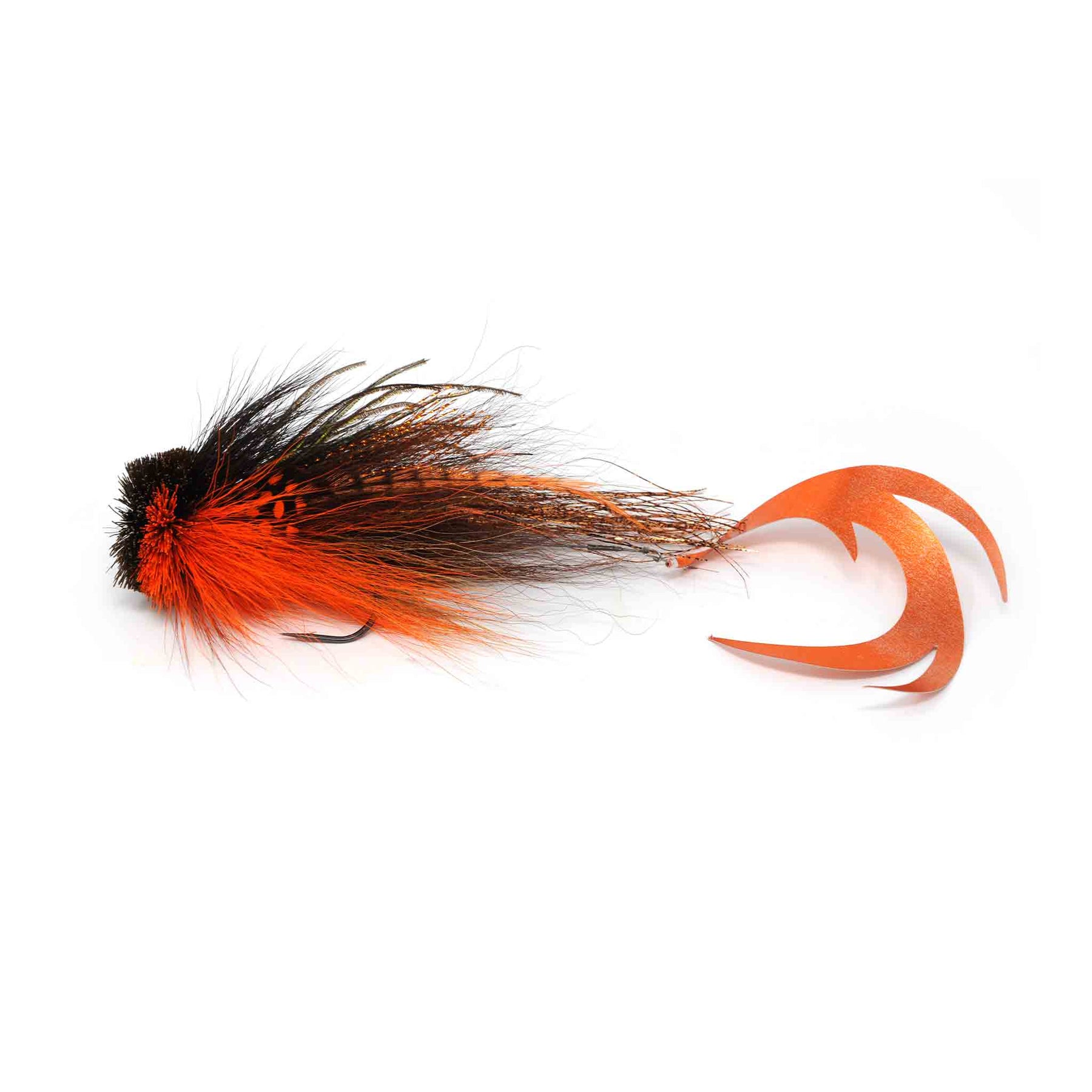 View of Flies Urban Fly Co. Single Dragon Tail Fly Sucker available at EZOKO Fishing