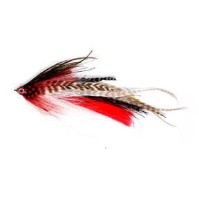 View of Flies Urban Fly Co. Single Minnow Fly Classic Pike available at EZOKO Fishing