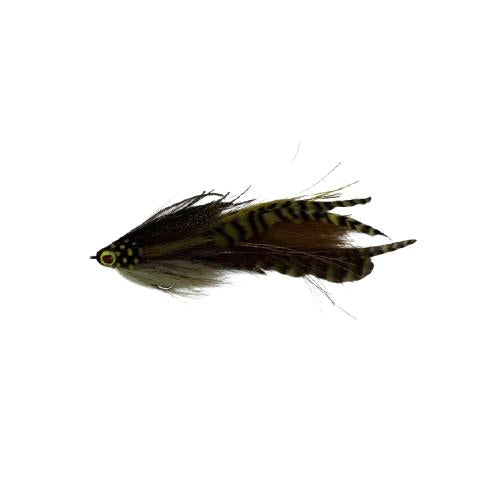 View of Flies Urban Fly Co. Single Minnow Fly Smallie available at EZOKO Fishing