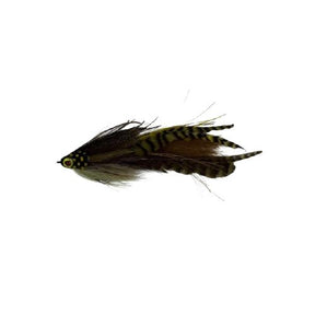 View of Flies Urban Fly Co. Single Minnow Fly Smallie available at EZOKO Fishing