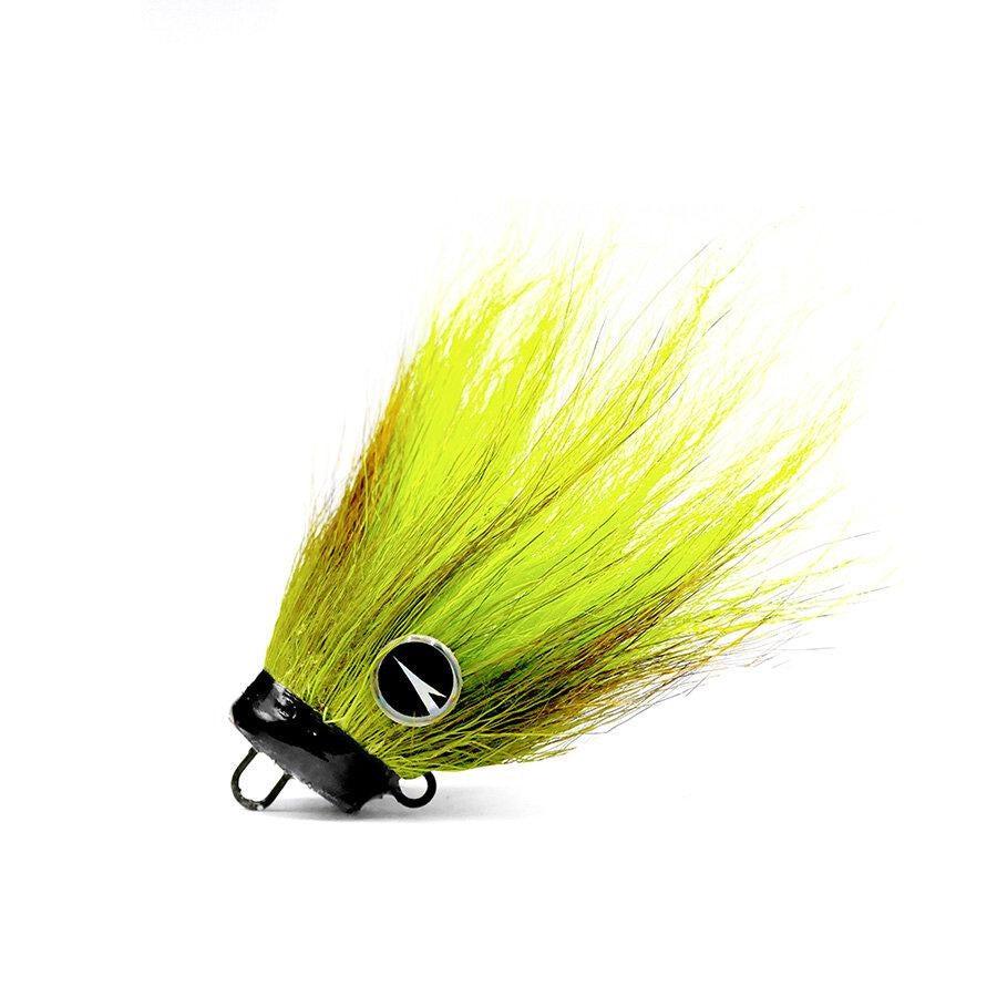 View of Lures_Add-on VMC Mustache Rig 40g Chartreuse available at EZOKO Pike and Musky Shop