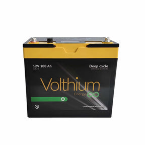 View of batteries_chargers Volthium Lithium Marine Battery 12V 100Ah - Low Temp Cut Off Protection available at EZOKO Pike and Musky Shop