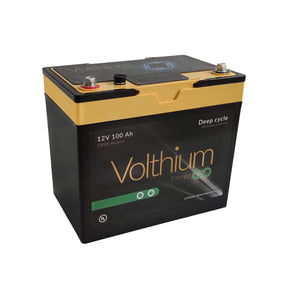 View of batteries_chargers Volthium Lithium Marine Battery 12V 100Ah - Self Heating available at EZOKO Pike and Musky Shop