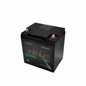 View of batteries_chargers Volthium Lithium Marine Battery 12V 24Ah - Low Temp Cut Off Protection available at EZOKO Pike and Musky Shop
