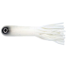 View of Rubber Water Wolf Lures Magnum Gator 11" - Unrigged (2pck) White Zombie available at EZOKO Fishing