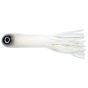 View of Rubber Water Wolf Lures Magnum Gator 11" - Unrigged (2pck) White Zombie available at EZOKO Fishing