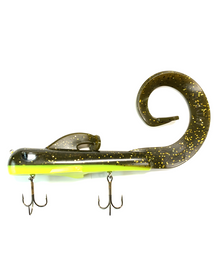 View of Rubber Water Wolf Lures Ratzilla Magnum #9 available at EZOKO Pike and Musky Shop