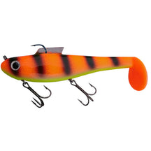 View of Rubber Water Wolf Lures Shadzilla 9.5'' Blaze Tiger available at EZOKO Pike and Musky Shop