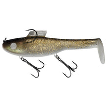 View of Rubber Water Wolf Lures Shadzilla 9.5'' Ghost Flash Walleye available at EZOKO Pike and Musky Shop