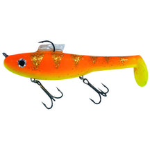 View of Rubber Water Wolf Lures Shadzilla 9.5'' Goldfish Flash available at EZOKO Pike and Musky Shop