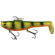 View of Rubber Water Wolf Lures Shadzilla 9.5'' Natural Perch available at EZOKO Pike and Musky Shop