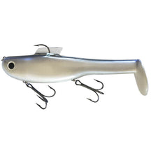 View of Rubber Water Wolf Lures Shadzilla 9.5'' Natural Shad available at EZOKO Pike and Musky Shop