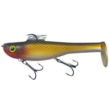 View of Rubber Water Wolf Lures Shadzilla 9.5'' Red Horse Sucker available at EZOKO Pike and Musky Shop