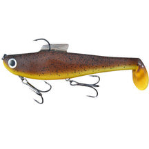 View of Rubber Water Wolf Lures Shadzilla 9.5'' Yellow Bullhead available at EZOKO Pike and Musky Shop