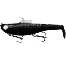 View of Rubber Water Wolf Lures Shadzilla Shallow 9.5'' Black Zombie available at EZOKO Pike and Musky Shop