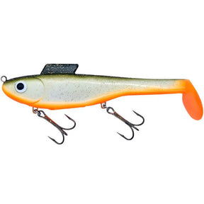 View of Water Wolf Lures Shadzilla Shallow SB (Solid Body) 9.5" Swimbait Tennessee Shad available at EZOKO Pike and Musky Shop