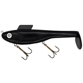 View of Water Wolf Lures Shadzilla Shallow SB (Solid Body) 9.5" Swimbait Black Zombie available at EZOKO Pike and Musky Shop