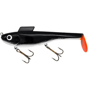 View of Water Wolf Lures Shadzilla Shallow SB (Solid Body) 9.5" Swimbait BL Special available at EZOKO Pike and Musky Shop
