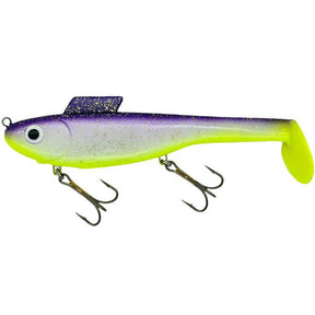 View of Water Wolf Lures Shadzilla Shallow SB (Solid Body) 9.5" Swimbait Sexy Shad available at EZOKO Pike and Musky Shop