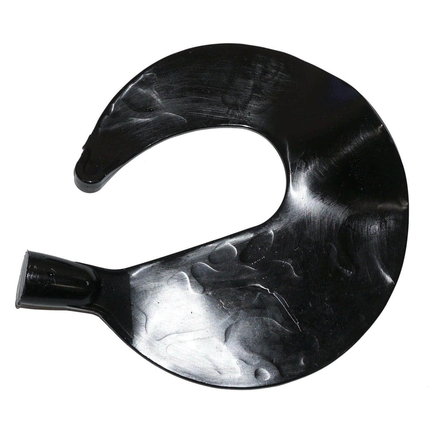 View of Lures_Add-on Whale Tail Plastics 11" Replacement Tail Black available at EZOKO Pike and Musky Shop
