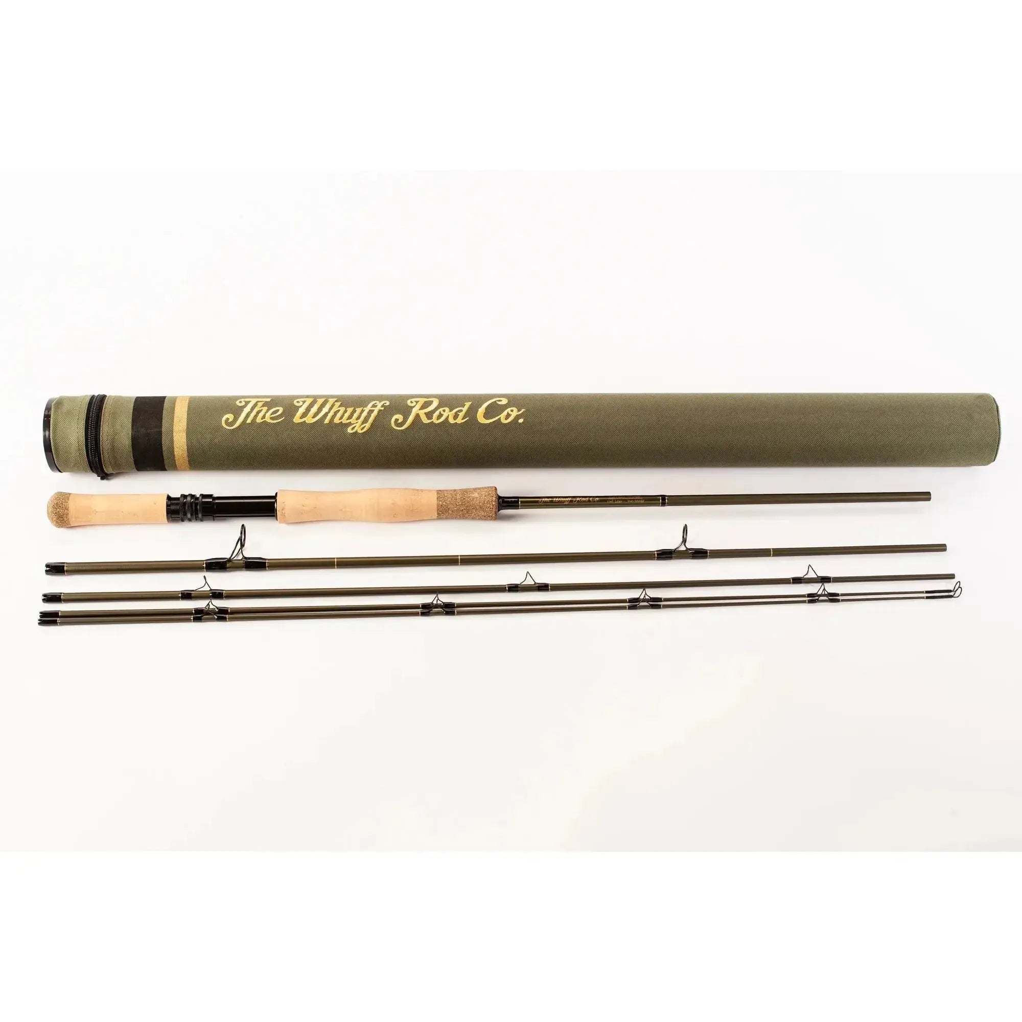 View of Fly_Rods Whuff Rod Co River Wolf 11wt Fly Rod OD Green available at EZOKO Fishing