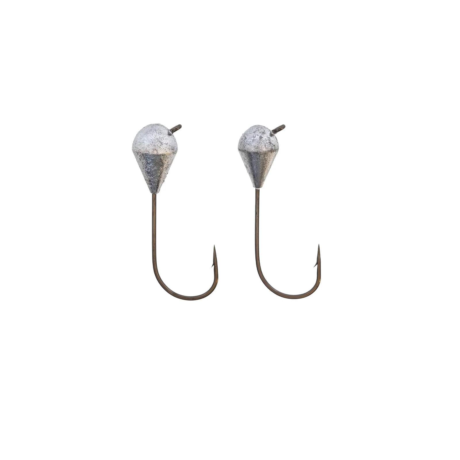 View of X Zone 60 degrees Goby Tube Jig Head 3/8oz available at EZOKO Fishing