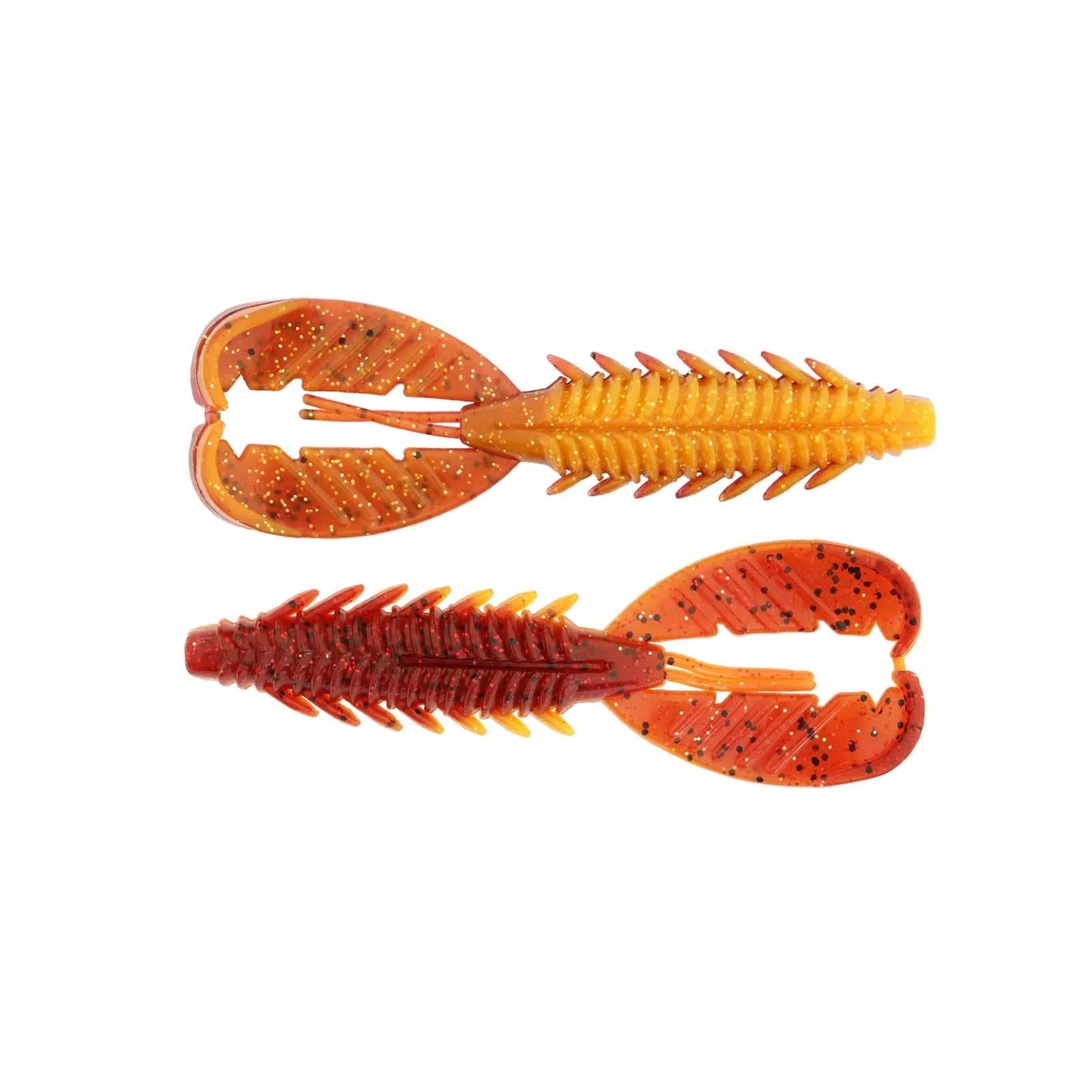View of X Zone Adenaline Craw Fireball available at EZOKO Fishing
