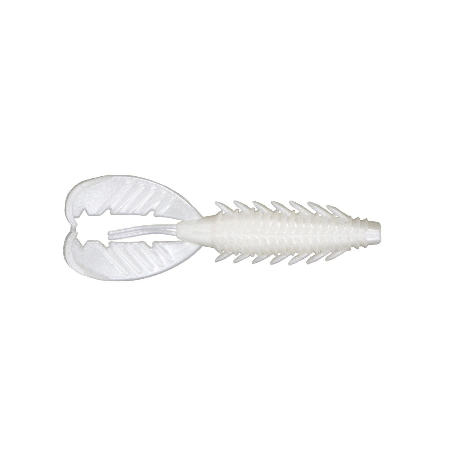 View of X Zone Adenaline Craw Pearl available at EZOKO Fishing