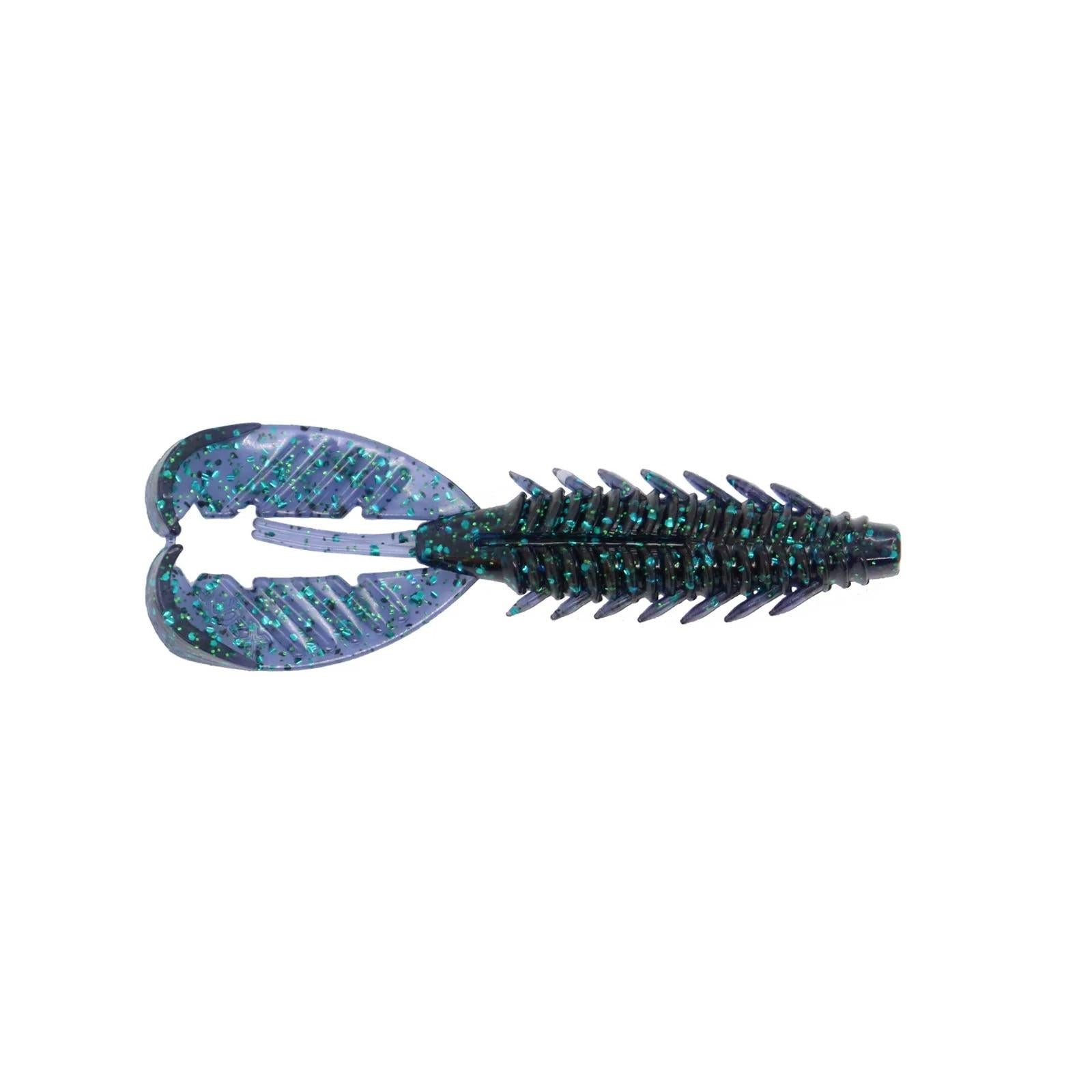 View of X Zone Adrenaline Craw Jr Junebug available at EZOKO Fishing