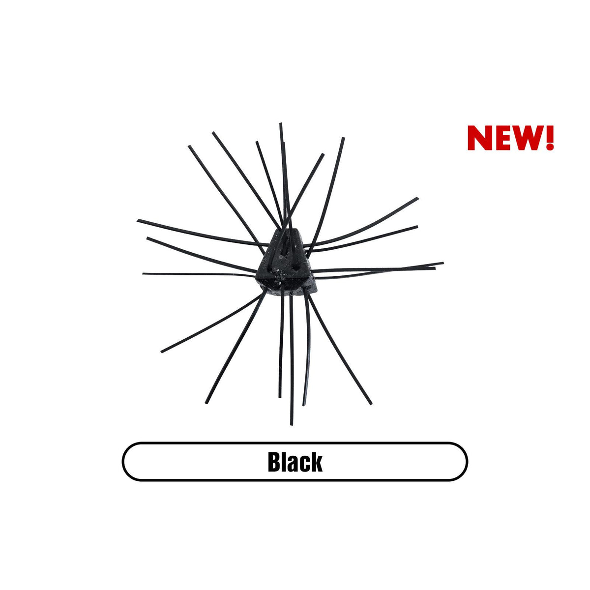 View of Soft Baits X Zone GBO 13mm (Salted) Black available at EZOKO Fishing