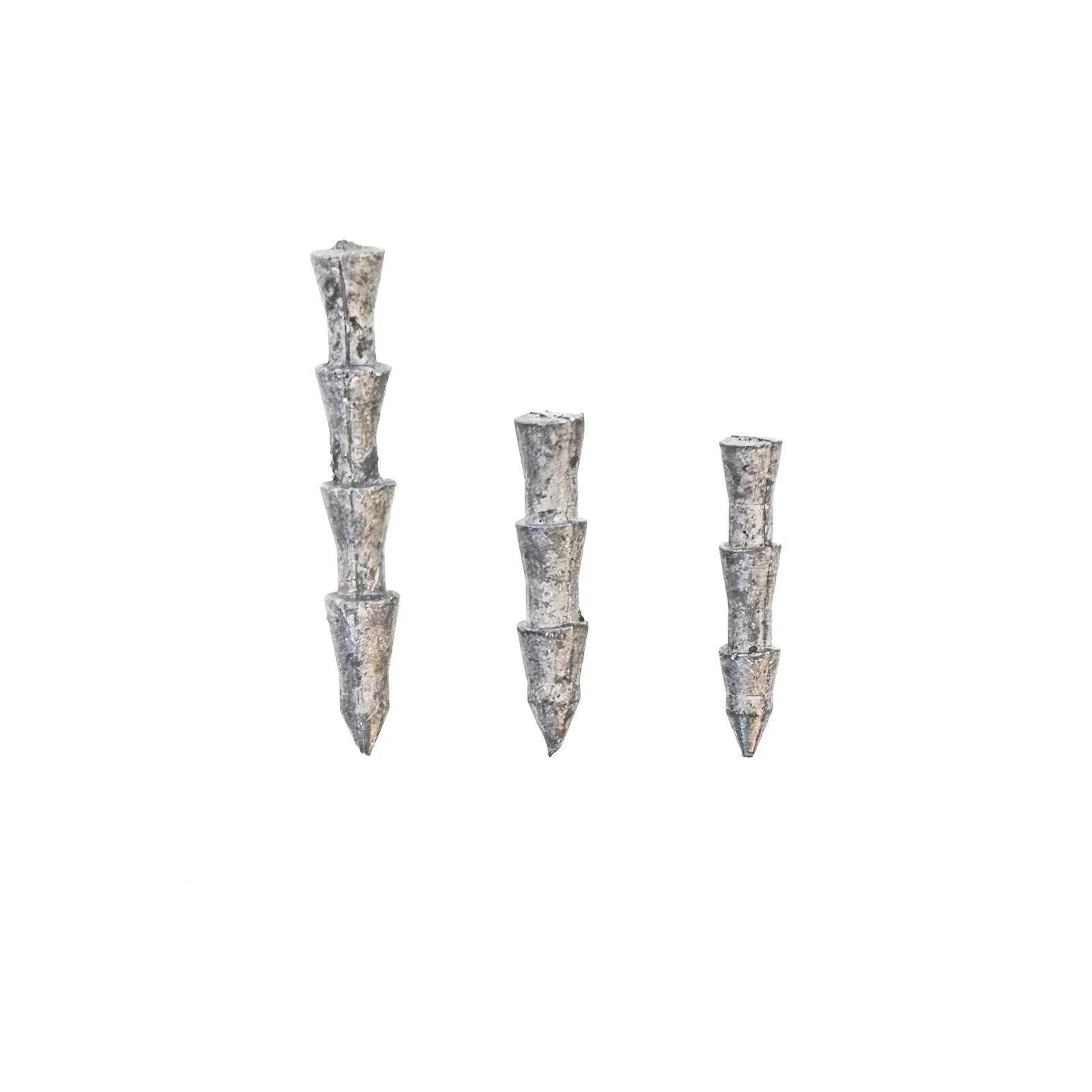View of X Zone Lead Pagoda Nail Sinker 3/64oz - 7pk available at EZOKO Fishing