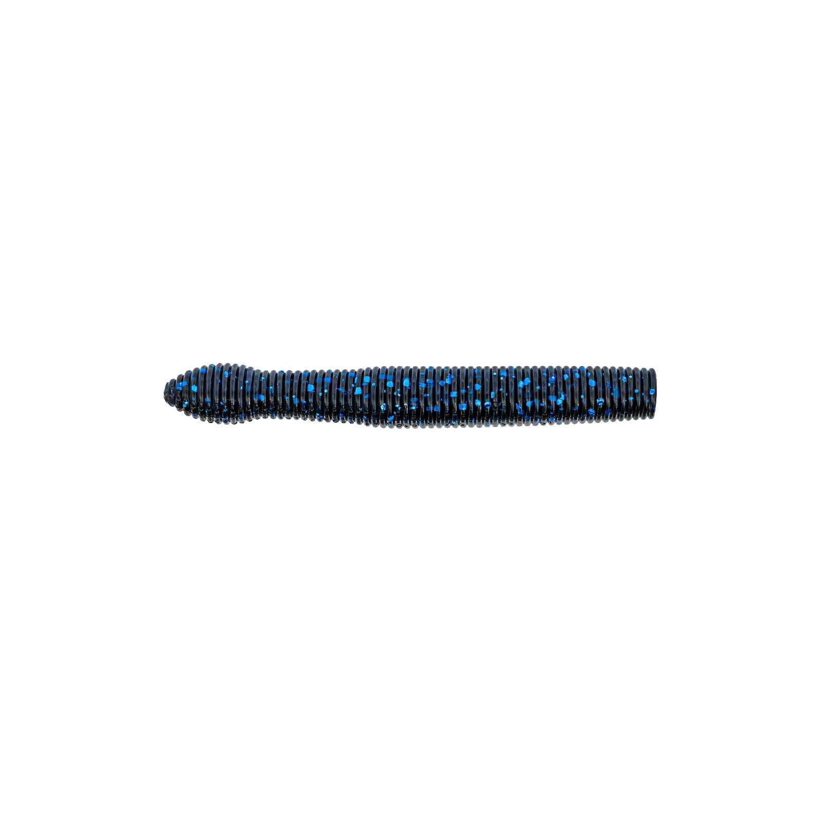 View of X Zone Ned Zone Stick Bait Black Blue Flake available at EZOKO Fishing
