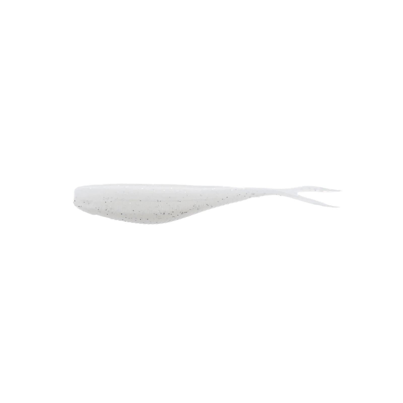 View of softbaits X Zone Rally Shad 3.75" Pearl Silver Flake available at EZOKO Fishing