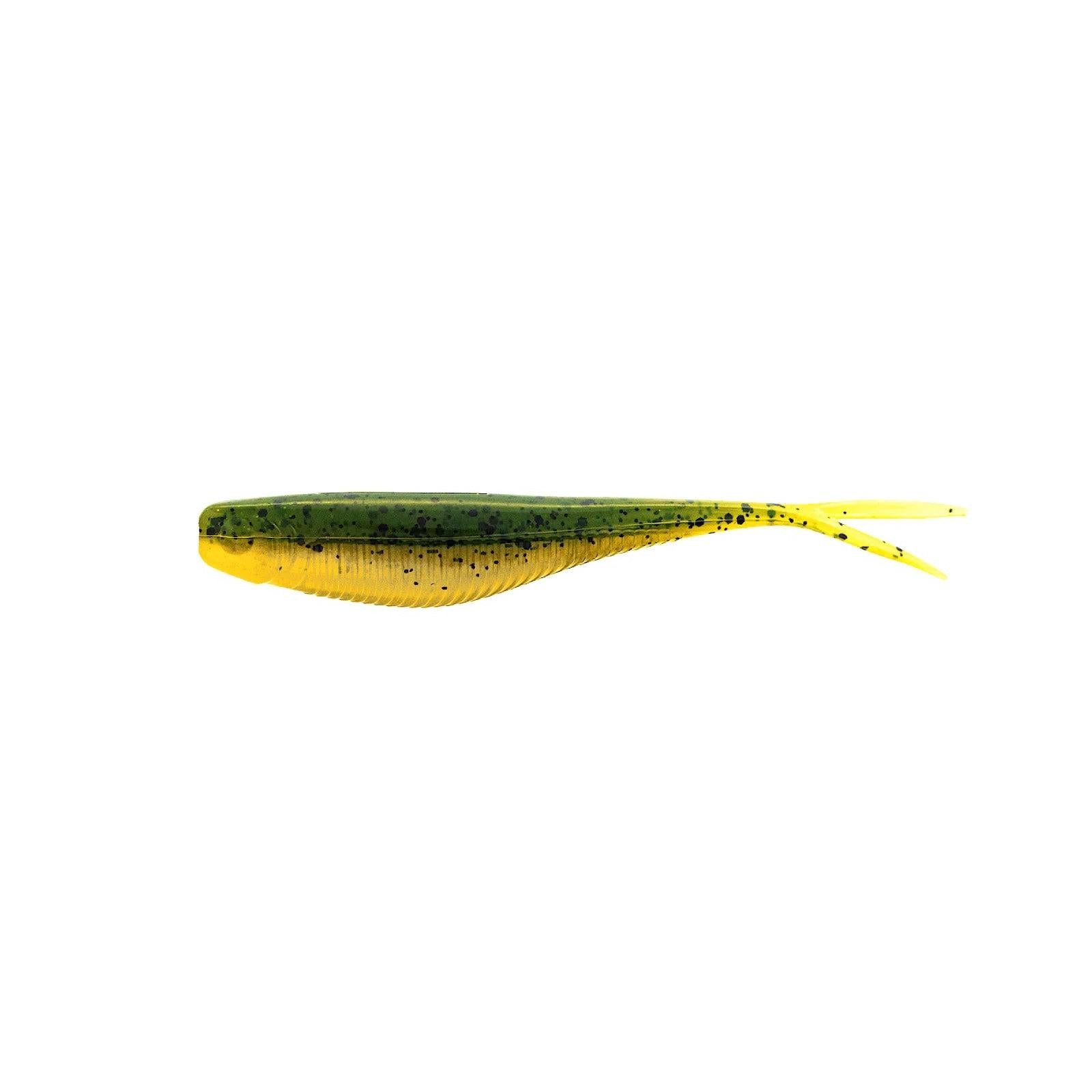 View of softbaits X Zone Rally Shad 3.75" Perch available at EZOKO Fishing