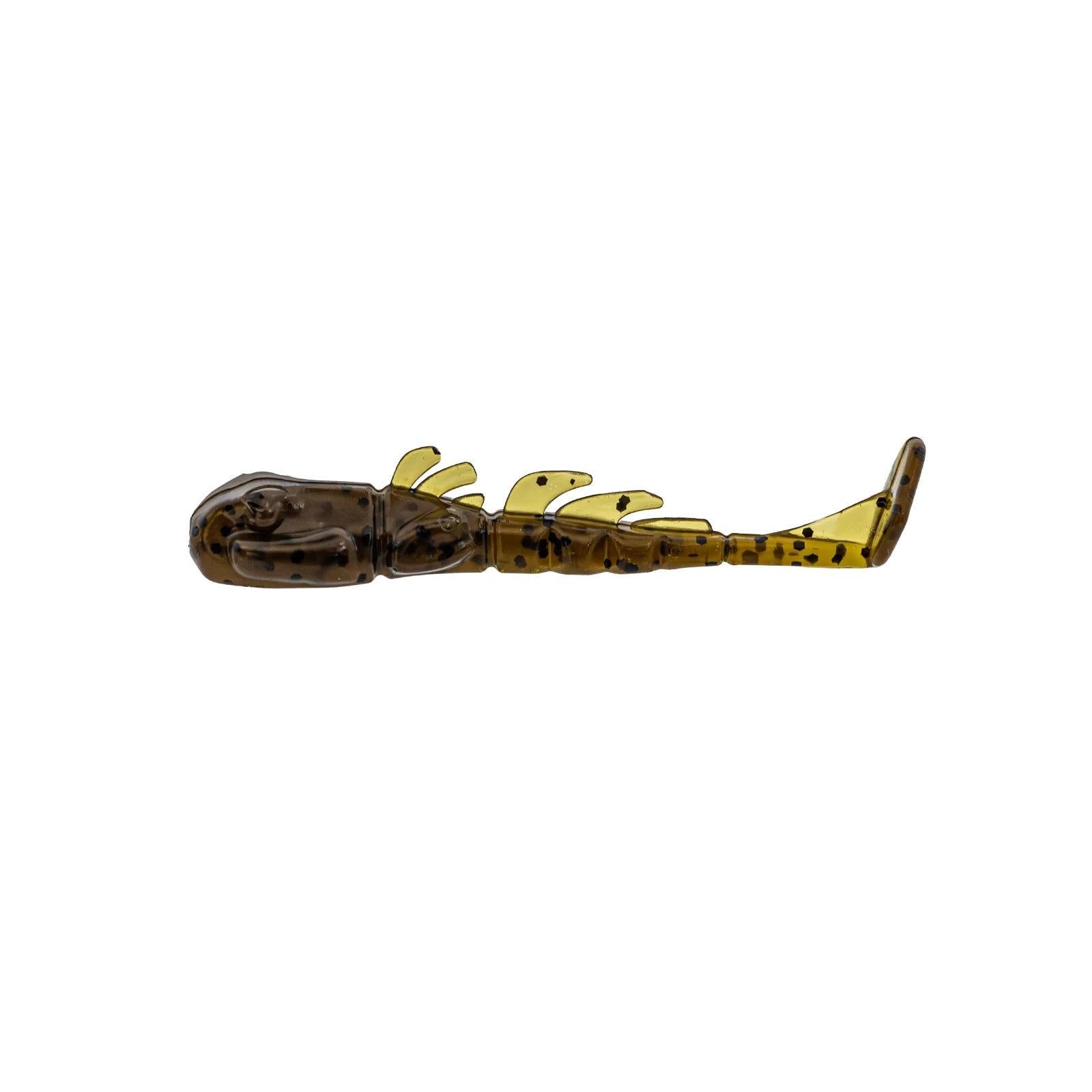 View of X Zone Stealth Invader Green Pumpkin Black available at EZOKO Fishing