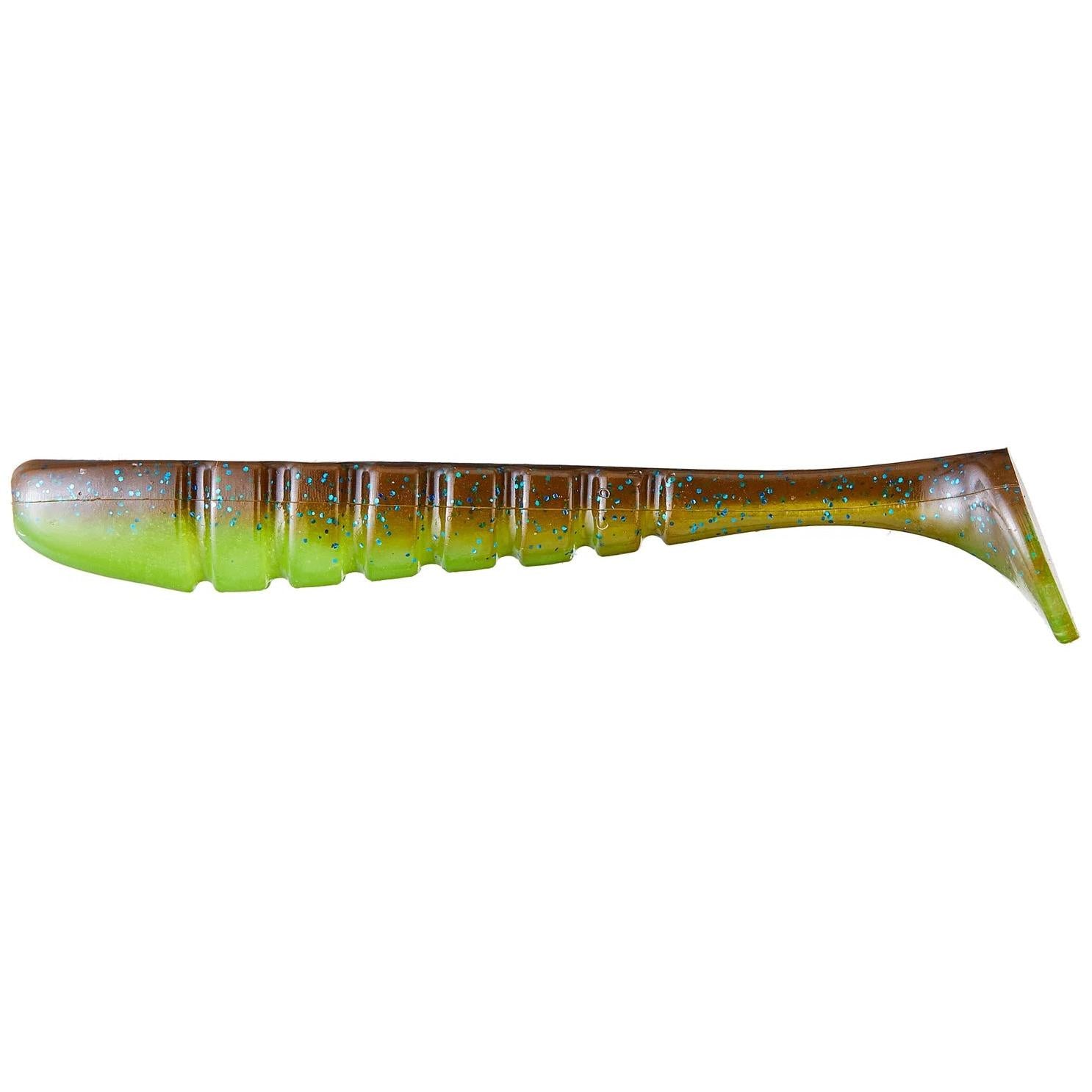 View of X Zone Swammer Swimbaits 2.75" - 8pk Warmouth available at EZOKO Fishing