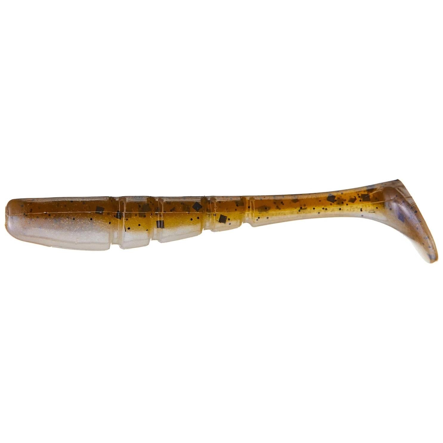 View of X Zone Swammer Swimbaits 3.5" - 8pk Natural Goby available at EZOKO Fishing