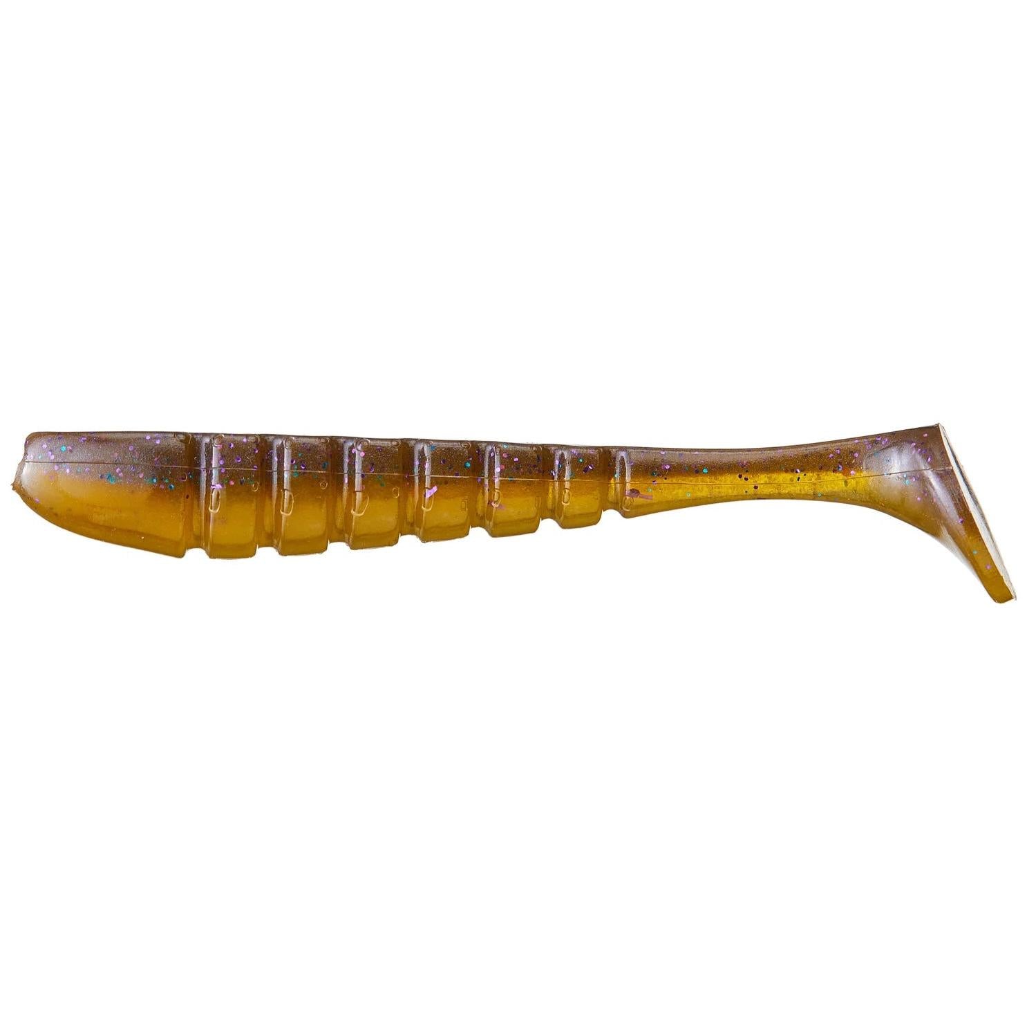 View of X Zone Swammer Swimbaits 4" - 6pk Blue Gill available at EZOKO Fishing