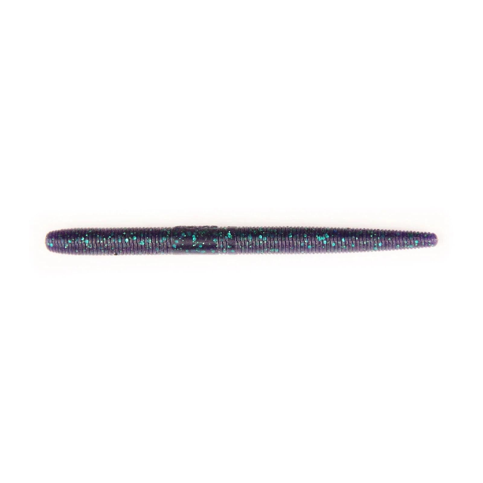 View of X Zone True Center Stick Bait 5" - 8pk Junebug available at EZOKO Fishing