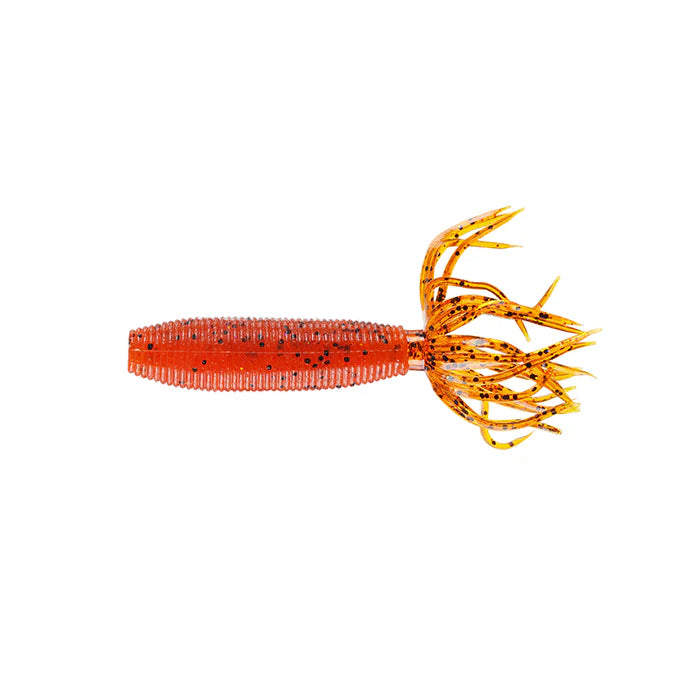 View of Soft Plastic Yamamoto Fat Ika 4" FIRE CRAW available at EZOKO Fishing